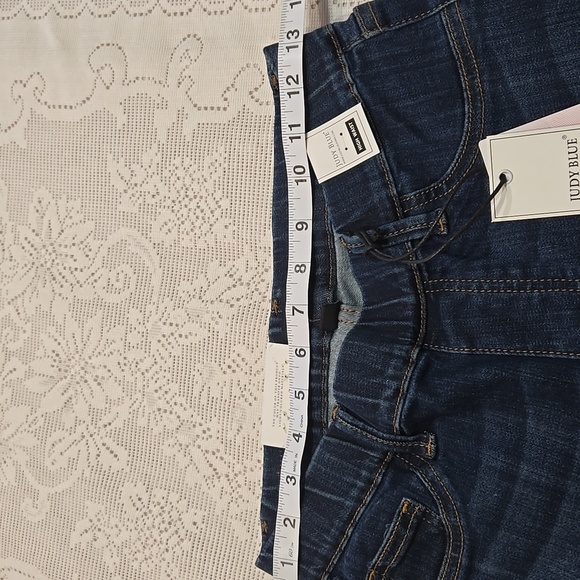 Judy Blue Dark Wash Skinny Jeans High Waist Size 3/26 - Picture 8 of 11